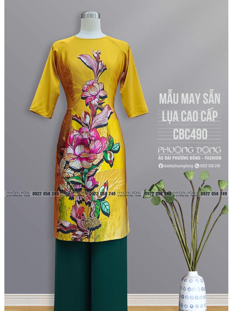 Áo Dài Cách Tân Lụa Cao Cấp CBC490